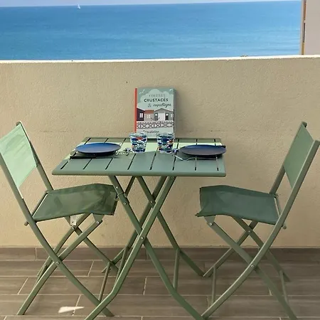 Paradis Bleu Vue Mer, Direct Plage Le Barcares Exterior photo